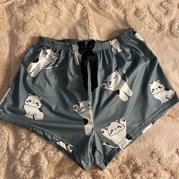 Cat Lover Lounge or Pajama Shorts - Picture 1 of 8